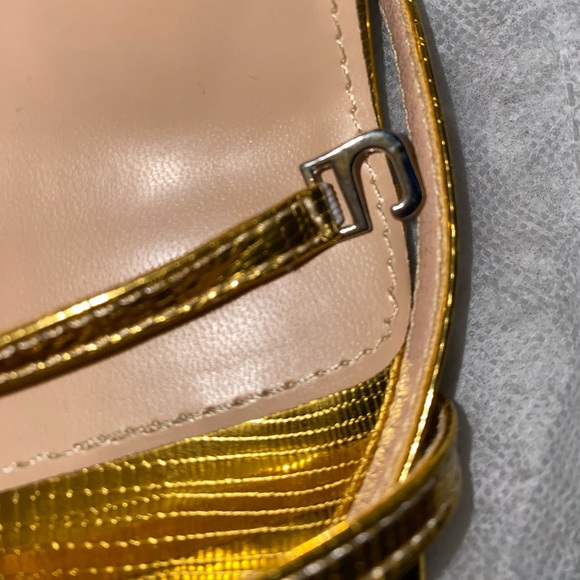 SHEIN Gold Strappy Open Toe Heels Women’s Size US 7 (CN38) - Picture 8 of 16